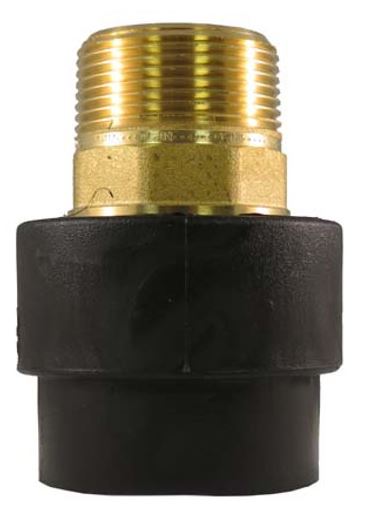 FUSION MALE ADAPTER 1 1/4&quot; X 
3/4&quot;