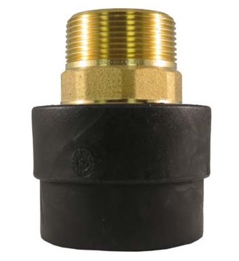 FUSION MALE ADAPTER 1 1/2&quot; X 1 
1/2&quot;